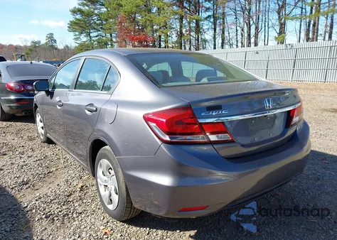 2014 Honda Civic Lx from USA, damaged, VIN 19XFB2F53EE028439